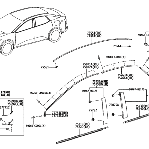 Toyota 6011703010 parts diagram