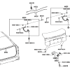 Toyota 64127-33071 parts diagram
