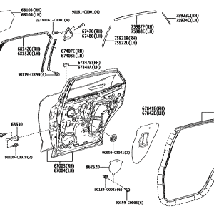 Toyota 6700303030 parts diagram
