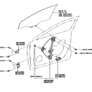 Toyota 68710-02031 parts diagram