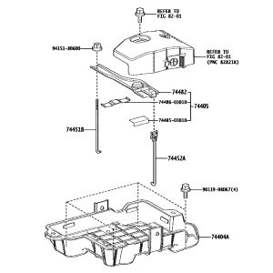 Toyota 7440403020 parts diagram