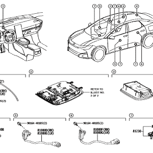 Toyota 8108003020 parts diagram