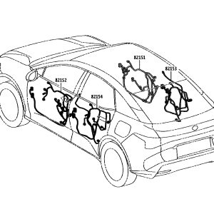 Toyota 8215103050 parts diagram