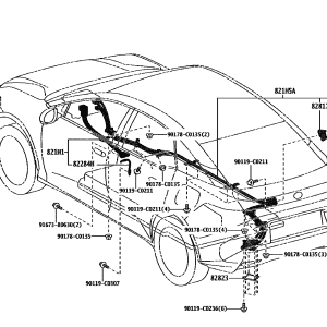 Toyota 821H103010 parts diagram