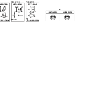 Toyota 8271503020 parts diagram