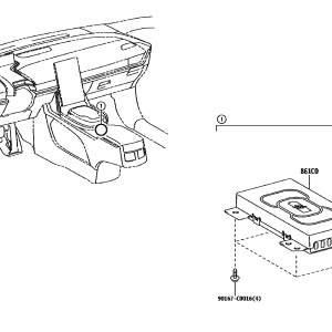 Toyota 861C003010 parts diagram