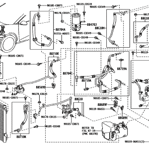 Toyota 8710003010 parts diagram