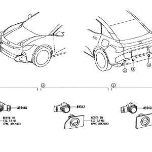 Toyota 8934103010A0 parts diagram