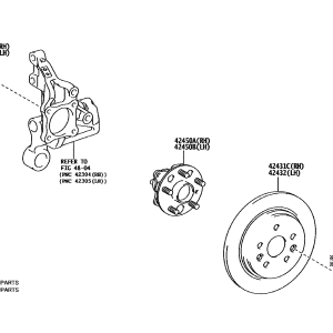 Toyota 90105-12406 parts diagram
